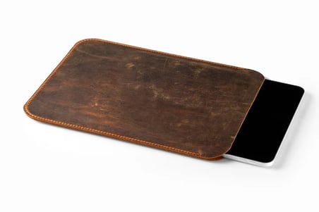 Eskitilmiş Deri iPad Kılıfı, El Yapımı iPad Kılıfı (12.9" Pro, 2.-6. Nesil iPad, iPad Mini, iPad Air, 11" Pro, 10.5" Pro, 9.7" Pro, A16 işlemcili modeller için) iPad Air 1-5. Nesil