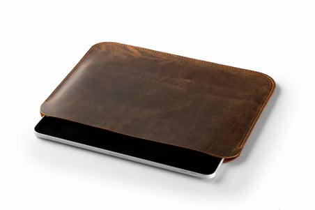 Eskitilmiş Deri iPad Kılıfı, El Yapımı İnce iPad Kılıfı (12.9" iPad Pro, 2.-6. Nesil, iPad Mini, iPad Air, 11" iPad Pro, 10.5" iPad Pro, 9.7" iPad Pro modelleri için) Pro 12.9'' 1-2. Nesil.