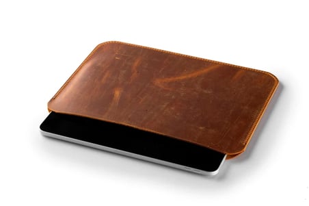 Eskitilmiş Deri iPad Kılıfı, El Yapımı İnce iPad Kılıfı (12.9" iPad Pro, 2.-6. Nesil, iPad Mini, iPad Air, 11" iPad Pro, 10.5" iPad Pro, 9.7" iPad Pro modelleri için) Pro 9.7''