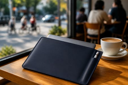 Üstün Kalite Deri İpad Kılıfı, El Yapımı İpad Kılıfı (Pro 12.9", İpad 2.-6. Nesil, İpad Mini, İpad Air, Pro 11", Pro 10.5", Pro 9.7", A16 İçin) İpad Air M2 2024 11"