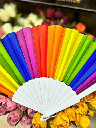 ökkuşağı Yelpaze – Love 🌈 (23 cm / 43 cm, 46 gr)