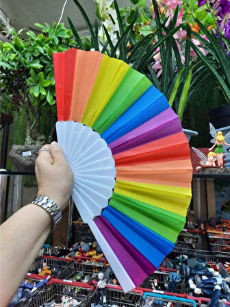 ökkuşağı Yelpaze – Love 🌈 (23 cm / 43 cm, 46 gr)