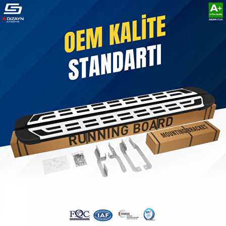 S-Dizayn Lexus RX200t S-Plus Gri Yan Basamak 183 Cm 2015-2022 A+ Kalite