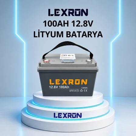 12,8V 100AH LİTYUM AKÜ Lithium İron Phosphate (LiFEPO4-Liion) BATARYA