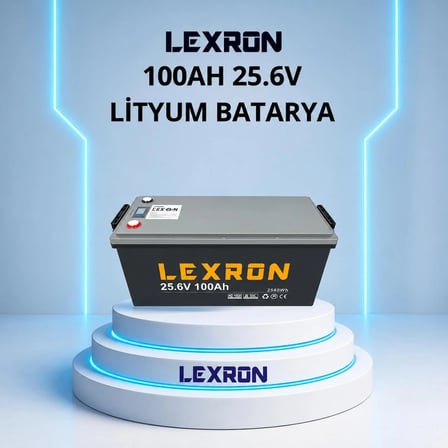 25,6V 100AH LİTYUM AKÜ Lithium İron Phosphate (LiFEPO4-Liion) BATARYA