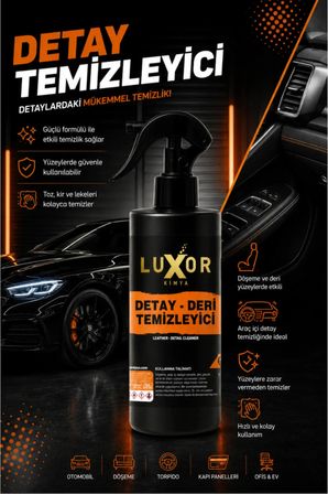 Luxor Kimya Detay Deri Temizleyici 200 ml