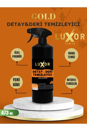  LUXOR KİMYA Gold Serisi Detay Deri Temizleyici 473 ml 