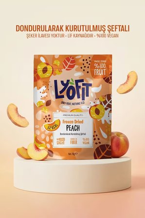 Freeze Dried Şeftali 15g