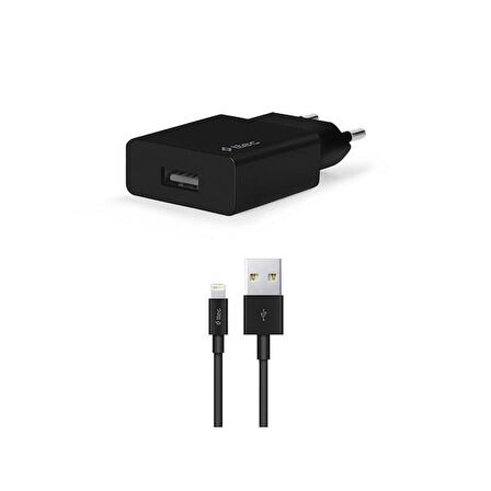 ttec SmartCharger Seyahat Şarj Aleti 2.1A + Lightning Kablo