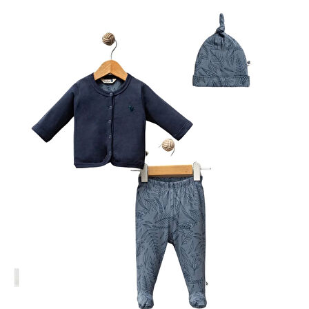 Lenaca Little Frog 5 Parça Hastane Çıkışı Navy