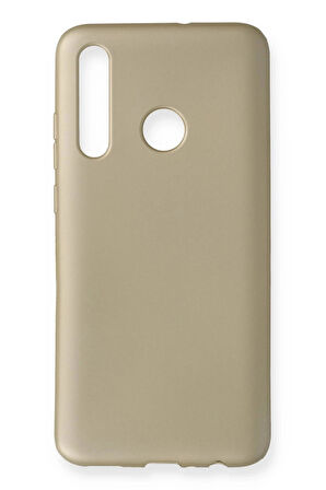 Huawei Honor 20 Lite Kılıf First Silikon - Gold