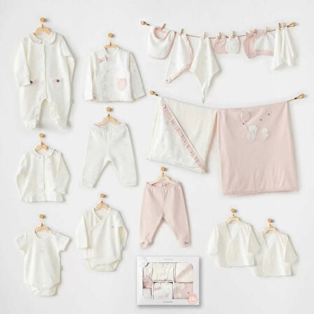 Lenaca Ballerina 20 Parça Hastane Çıkışı Ekru