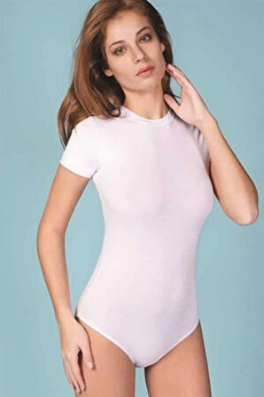 Berrak Kadın Bisiklet Yaka Kısa Kol Çıtçıtlı 8020