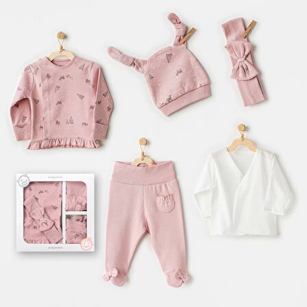 Lenaca Puppy Gazelle 5'li Hastane Çıkışı Pink