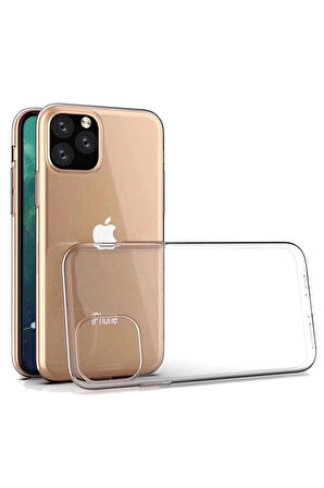iPhone 11 Kılıf Lüx Şeffaf Silikon