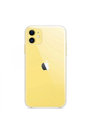 iPhone 11 Kılıf Lüx Şeffaf Silikon