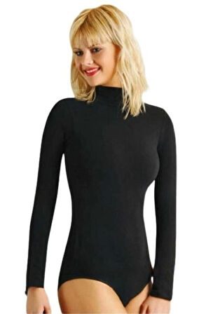 9258 Uzun Kol Çıtçıtlı Body