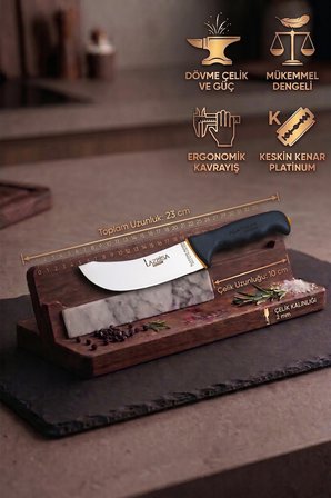 Platinum Serisi Mutfak Bıçak Seti Et Ekmek Sebze Meyve Bıçağı 3 Lü Set Günlük Kullanım (MFT-247)