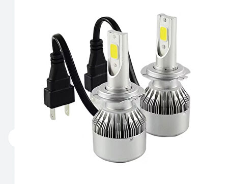 H7 Şimşek Etkili Led Xenon 6000K Beyaz