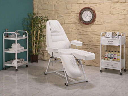 Anka-2 Pedikür Koltuğu Menikür Koltuğu Tattoo Koltuğu Ağda Koltuğu Cilt Bakım Koltuğu