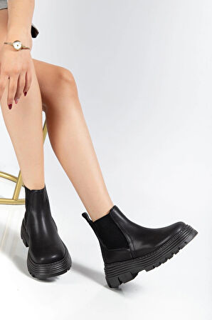 Lastikli Ortopedik Kadın Bot