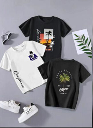 La baskılı 3 lü paket