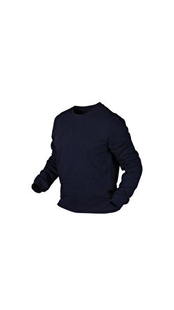 2 iplik Bisiklet Yaka Sweatshirt