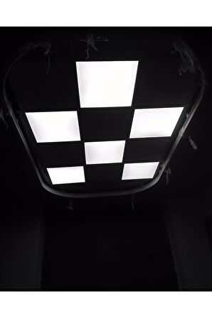 Yeni Moda Tavan Aydınlatma,6lı Led Panel,t24 Asma Tavanlar Için Gurup Led Aydınlatma Panelleri,60x60