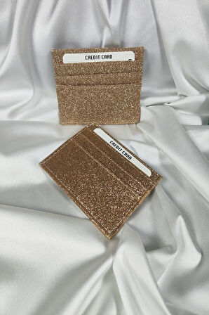 Kadın Kartlık Simli Bakır, 1. Sınıf Vinlex Deri, 7 Tane Kart Koyma Cepli