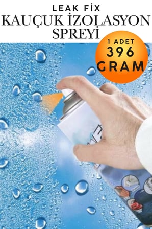 396 gr Beyaz Su Yalıtım Sızdırmaz Geçirmez İzolasyon Kauçuk Spreyi Çatı Oluk, Banyo, Boru, Teras ve Duvar Sızıntı Önleyici Kaplama Sprey Çatlak Kapatıcı Nem, Rutubet ve Su Kaçağı Tamir Sıvı Kauçuk