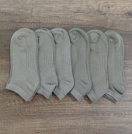 Unisex 6 Çift Yazlık Kaliteli Bambu Patik Çorap Dikişsiz