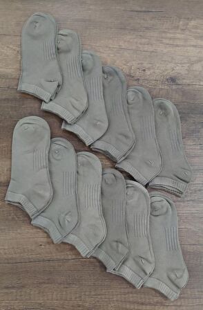 Unisex 12 Çift Yazlık Kaliteli Bambu Patik Çorap Dikişsiz