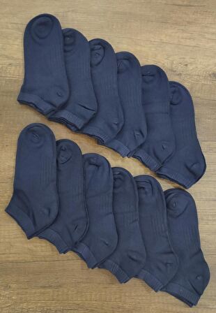 Unisex 12 Çift Yazlık Kaliteli Bambu Patik Çorap Dikişsiz