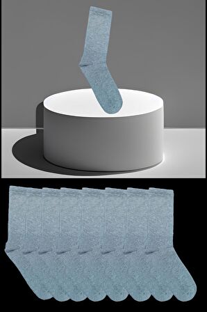 Dikişsiz 8 Çift Penye Taban Altı Havlu Spor Tenis Çorap