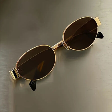 Lenty Gold/Brown 55 Philippe Polarize Güneş Gözlüğü