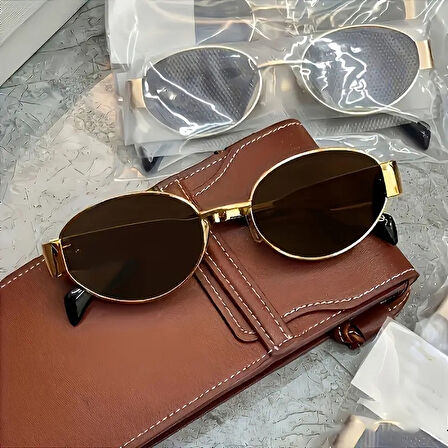 Lenty Gold/Brown 55 Philippe Polarize Güneş Gözlüğü