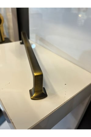 Levante Metal Kulp 160mm Antik Sarı Dolap Kapak Tv Ünite Modern Çekmece Mobilya Komidin Konsol