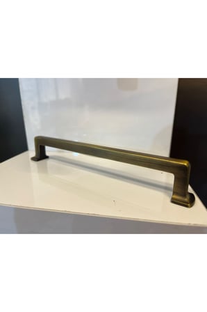 Levante Metal Kulp 160mm Antik Sarı Dolap Kapak Tv Ünite Modern Çekmece Mobilya Komidin Konsol