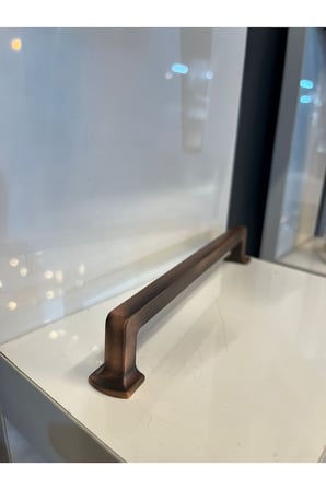 Levante Metal Kulp 192mm Antik Bakır Dolap Kapak Tv Ünite Modern Çekmece Mobilya Komidin Konsol