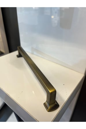Levante Metal Kulp 192mm Antik Sarı Dolap Kapak Tv Ünite Modern Çekmece Mobilya Komidin Konsol