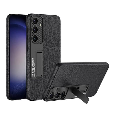 Lexroo Galaxy S24 Kılıf Kıpta Standlı Kılıf - Yeşil
