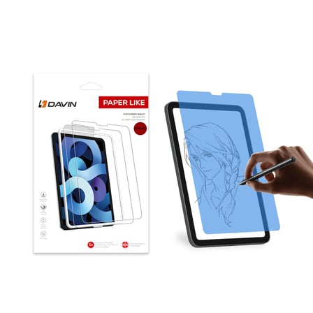 Lexroo iPad Pro 12.9 2015 Kağıt Hisli Mat ​​​​​​​​​​​​​​​ Paper Like Ekran Koruyucu - Renksiz