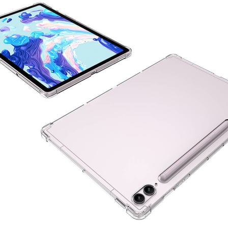 Lexroo Galaxy Tab S10 Ultra Kılıf Tablet Nitro Anti Shock Silikon Kılıf - Renksiz