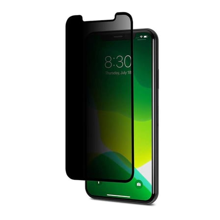 Lexroo iPhone 15 Plus Hayalet Ekran Koruyucu Privacy Seramik Ekran Filmi - Siyah