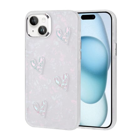 Lexroo iPhone 14 Kılıf Kabartma Figürlü Parlak Eralli Silikon Kılıf - Ayı