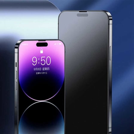 Lexroo iPhone 15 Pro Mat Seramik Ekran Koruyucu - Siyah