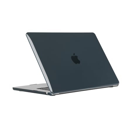 Lexroo Macbook 15' Air M3 A3114 MSoft Kristal Kılıf - Siyah