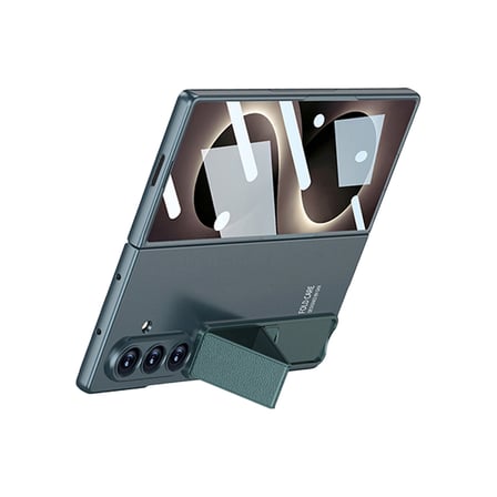 Lexroo Galaxy Z Fold 8 Ultra Kılıf Standlı Kıpta Qstand Kılıf - Gri