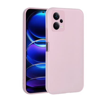 Lexroo Xiaomi Redmi Note 12 5G Kılıf Premier Silikon Kılıf - Rose Gold