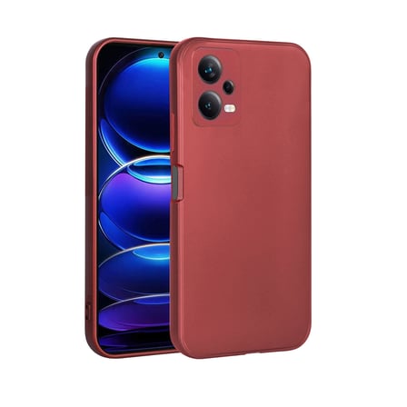 Lexroo Xiaomi Redmi Note 12 5G Kılıf Premier Silikon Kılıf - Rose Gold